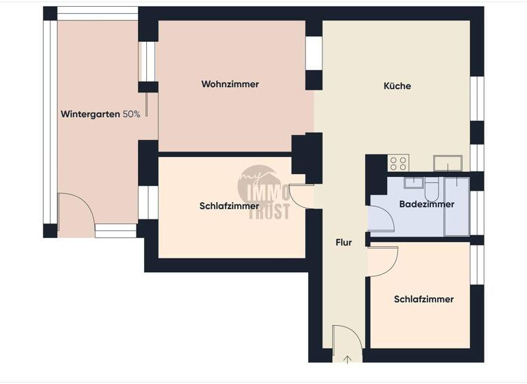 Wohnung zum Kauf 185.000 € 3,5 Zimmer 65,8 m² EG Offenhausen Neu-Ulm / Offenhausen 89231