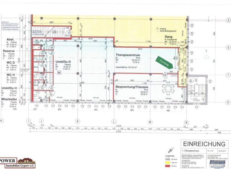 Praxisfläche zur Miete 2.000 € Schalchen 5231