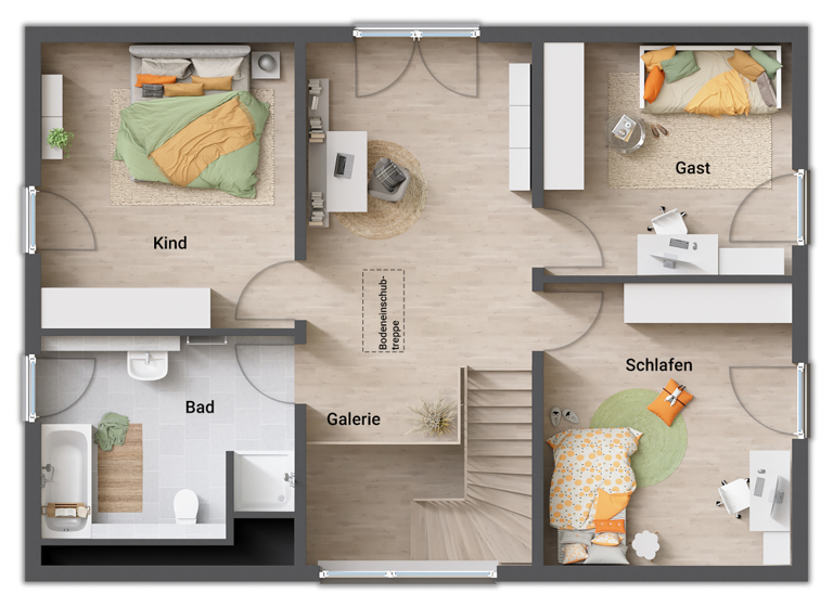 Einfamilienhaus zum Kauf provisionsfrei 336.740 € 5 Zimmer 158 m² 1.000 m² Grundstück Walsrode 29664