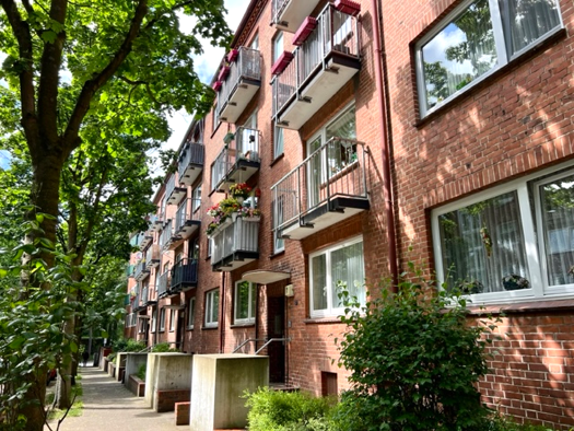 Wohnung zur Miete 633 € 3 Zimmer 65,4 m² 2. Geschoss frei ab 15.04.2026 Ewaldsweg 9 Hamm Hamburg 20537
