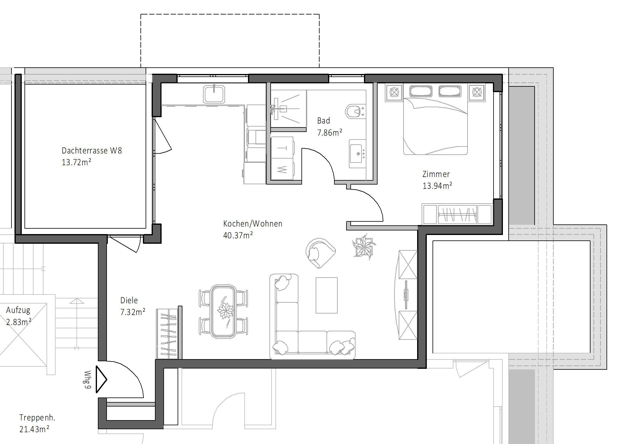 Wohnung zum Kauf provisionsfrei 293.000 € 2 Zimmer 76,4 m²<br/>Wohnfläche 2.<br/>Geschoss ab sofort<br/>Verfügbarkeit Landolfshausen Landolfshausen 37136