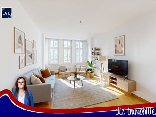 Wohnung zur Miete 583 € 2 Zimmer 86,3 m² Große Diesdorfer Straße 25 Stadtfeld Ost Magdeburg 39108