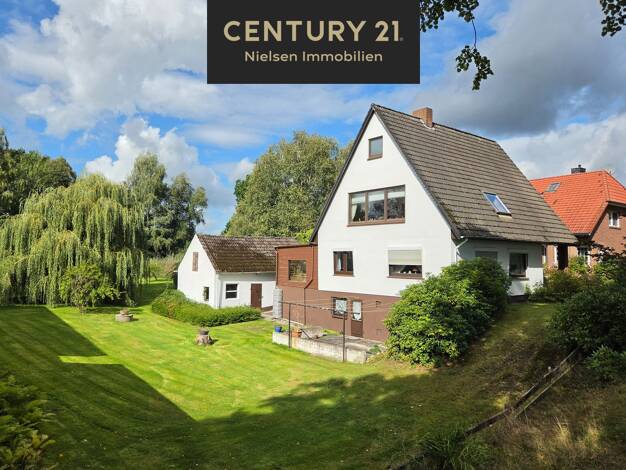 Einfamilienhaus zum Kauf 269.000 € 5 Zimmer 140 m² 1.700 m² Grundstück frei ab sofort Hambergen Hambergen 27729