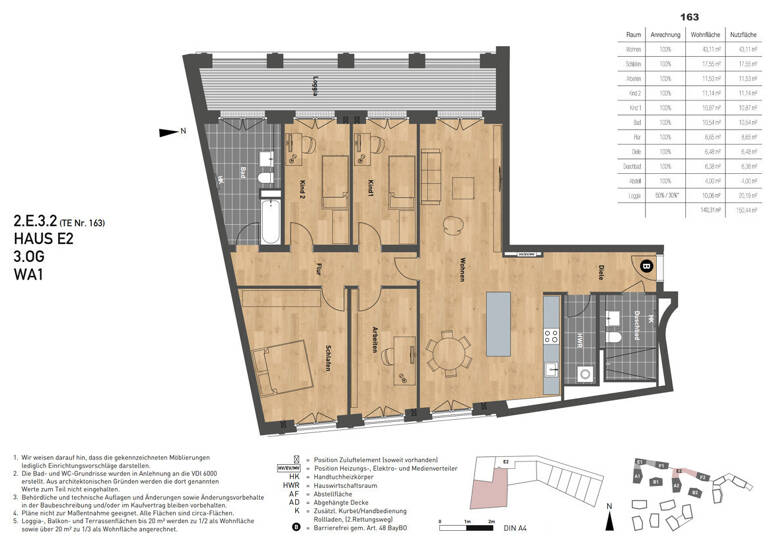 Studio zum Kauf 1.679.000 € 5 Zimmer 140,3 m²<br/>Wohnfläche 3.<br/>Geschoss Untergiesing-Harlaching München 81543