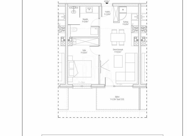 Wohnung zum Kauf 2 Zimmer Sarajevo 71220