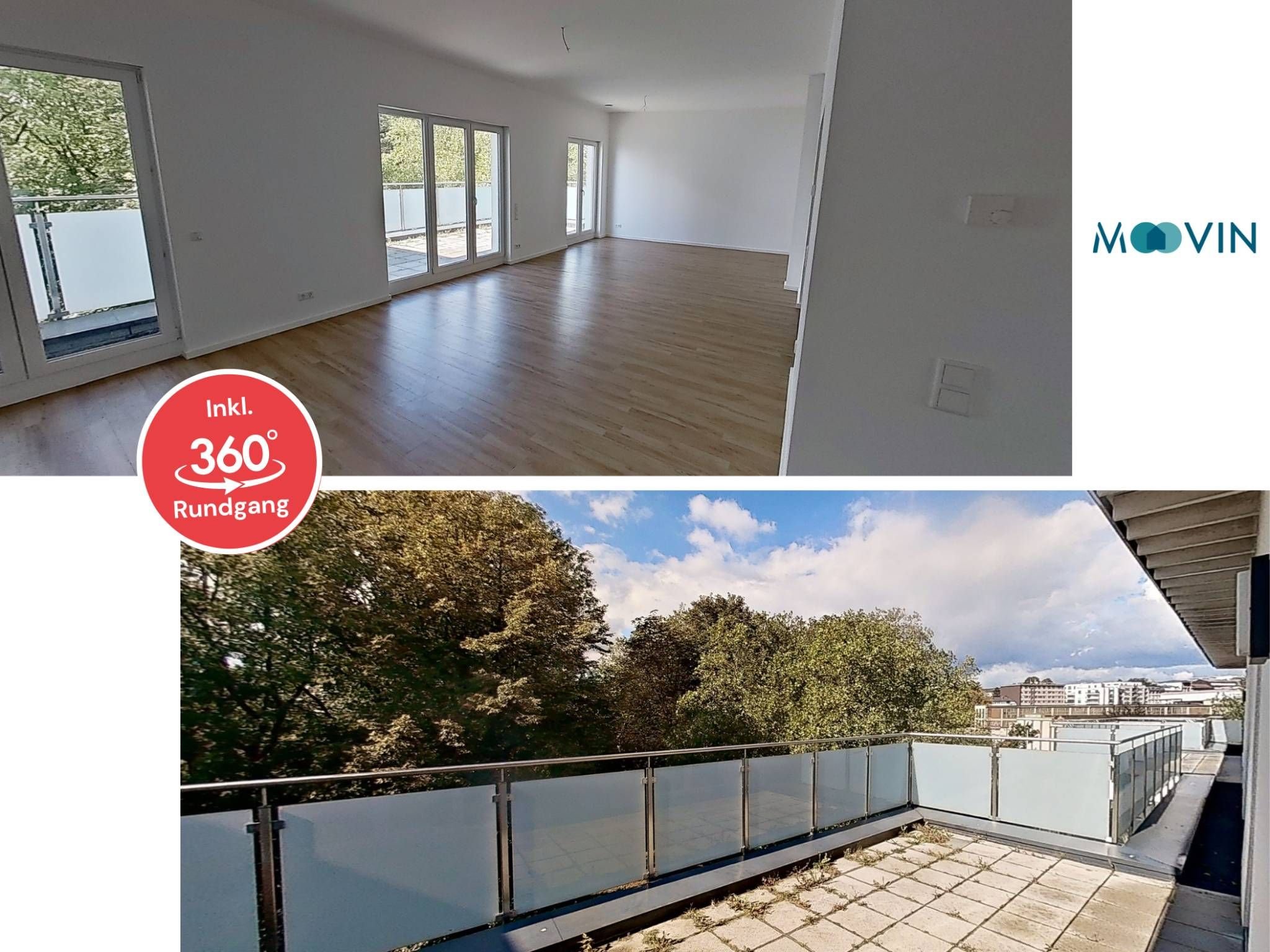 Penthouse zur Miete 1.364 € 3 Zimmer 136,4 m²<br/>Wohnfläche 5.<br/>Geschoss ab sofort<br/>Verfügbarkeit Bahnhofstraße 8 Solingen - Innenstadt Solingen 42651