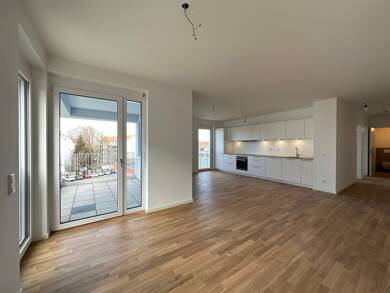Wohnung zur Miete - Erstbezug 1.490 € 3 Zimmer 97,2 m² 4. Geschoss frei ab 01.08.2025 Stadtmitte Neu-Ulm 89231