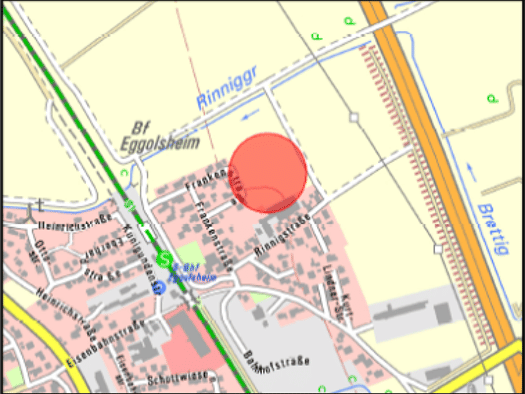 Grundstück zum Kauf provisionsfrei 600 m² Grundstück frei ab sofort Frankenstraße Eggolsheim Eggolsheim 91330
