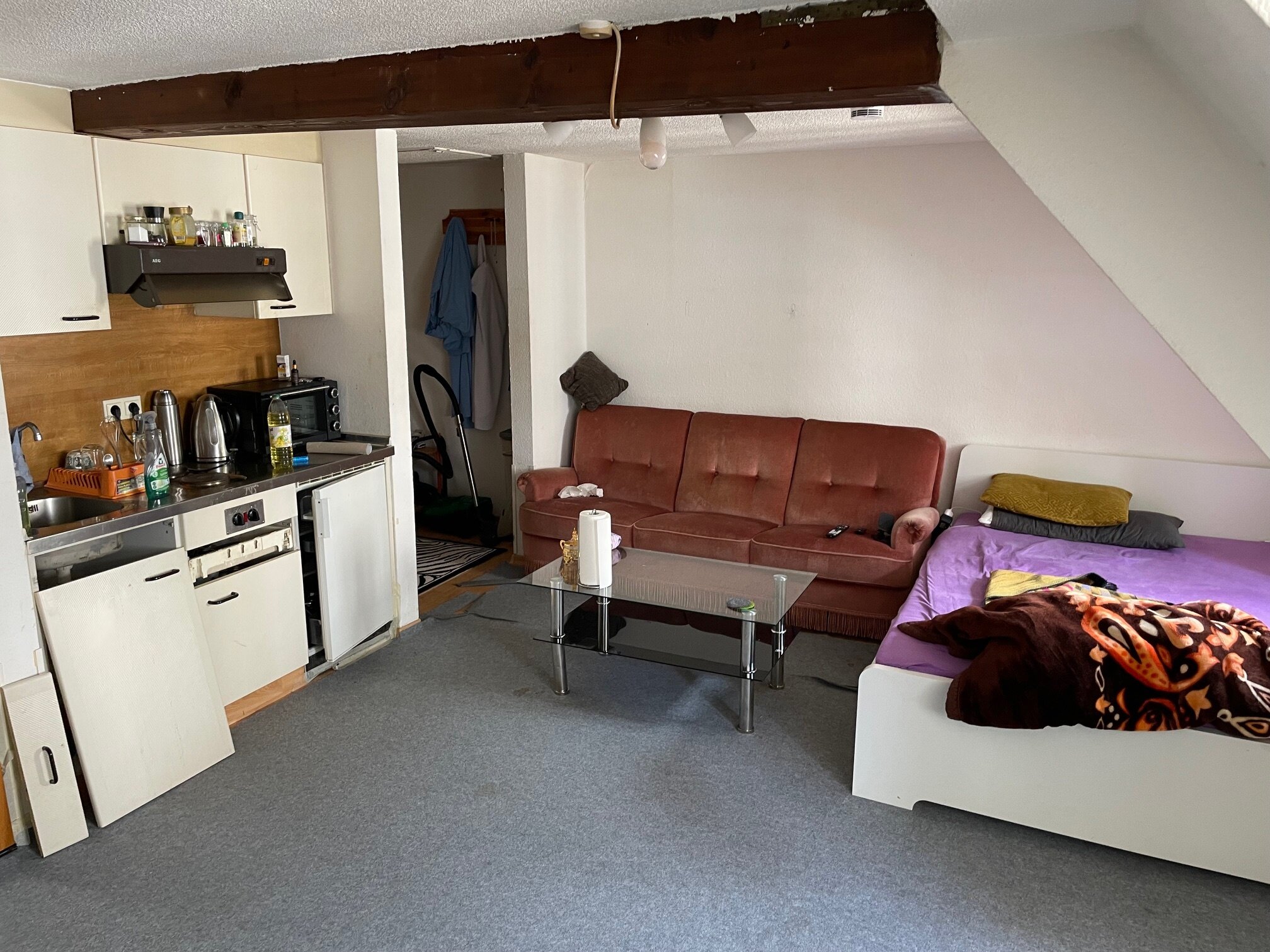 Wohnung zum Kauf 125.000 € 1 Zimmer 27 m²<br/>Wohnfläche 3.<br/>Geschoss Schwabentorring 7 Oberau Freiburg im Breisgau 79098