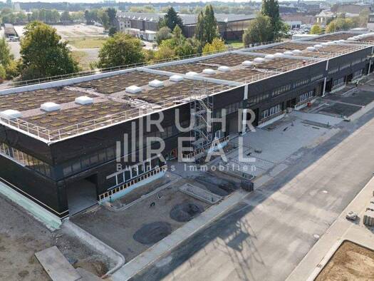 Lagerhalle zur Miete - Erstbezug provisionsfrei 1.993 m² Lagerfläche teilbar ab 396 m² Lierenfeld Düsseldorf 40231