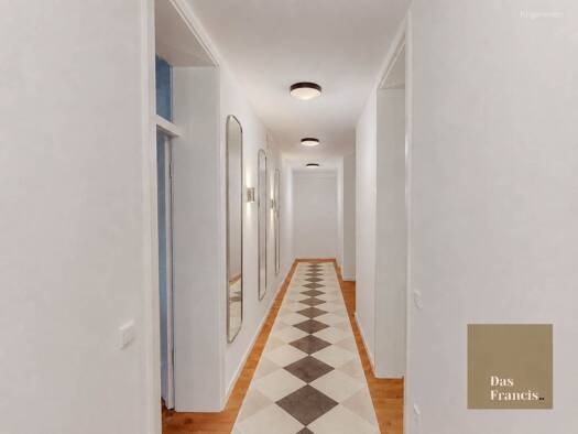 Wohnung zur Miete 1.695 € 3 Zimmer 101 m² EG Moningerstraße 9 Weststadt Karlsruhe 76135