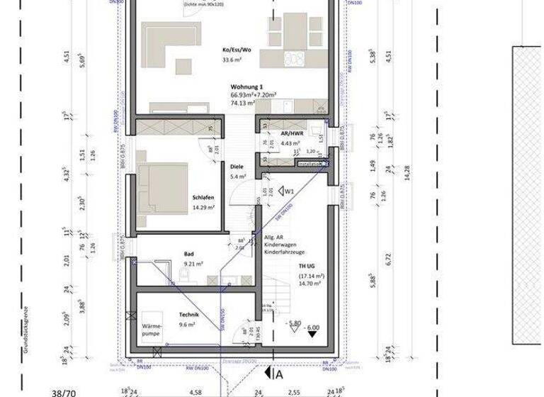 Wohnung zum Kauf - Erstbezug 299.000 € 3 Zimmer 74 m² Spiesen Spiesen-Elversberg / Elversberg 66583