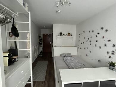 Wohnung zur Miete 390 € 1 Zimmer 19 m² Geschoss 1/2 frei ab 01.08.2025 Neureut - Kirchfeld Karlsruhe 76149