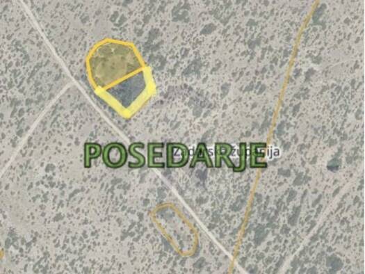Acker-/Waldstück zum Kauf 38.040 € Posedarje 23242