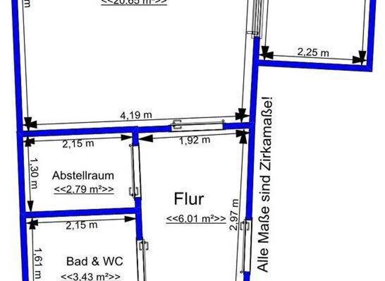 Wohnung zur Miete 334 € 2 Zimmer 57 m² 2. Geschoss Birkenstraße 66 Lusan Gera 07549