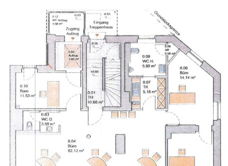 Wohnung zum Kauf 270.000 € 4 Zimmer 119 m² EG Innenstadt Hof 95028
