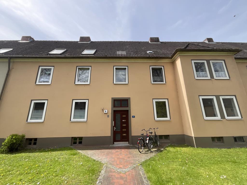 Wohnung zur Miete 429 € 3 Zimmer 63,4 m²<br/>Wohnfläche EG<br/>Geschoss ab sofort<br/>Verfügbarkeit Dirschauer Straße 6 Fedderwardergroden Wilhelmshaven 26388