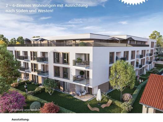 Wohnung zum Kauf - Erstbezug provisionsfrei 512.050 € 3 Zimmer 84,1 m² EG Münchener Straße Pfaffenhofen a d Ilm Pfaffenhofen an der Ilm 85276
