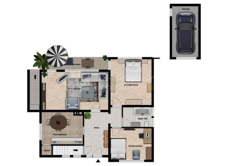 Einfamilienhaus zum Kauf 495.000 € 3 Zimmer 91 m² 639 m² Grundstück Bergheim Troisdorf 53844