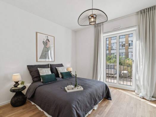 Wohnung zur Miete - Erstbezug 1.762 € 3 Zimmer 76,9 m² 1. Geschoss frei ab 01.03.2026 Friedenauer Höhe 11 Friedenau Berlin 12159