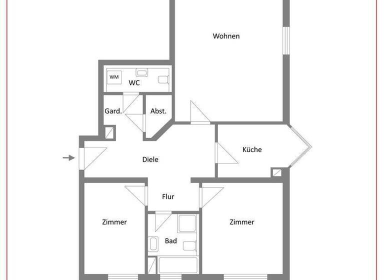 Wohnung zur Miete 996 € 3 Zimmer 83 m² frei ab 01.03.2026 Aalen 73431
