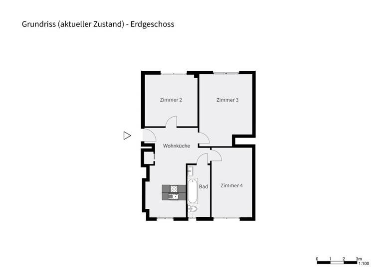 Wohnung zum Kauf 469.000 € 4 Zimmer 81,1 m² EG Schöneberg Berlin 12159