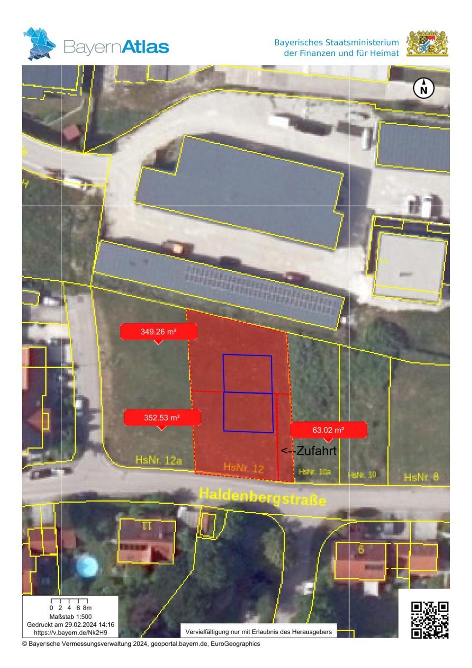 Grundstück zum Kauf provisionsfrei 179.900 € 380 m²<br/>Grundstück Rommelsried Kutzenhausen 86500