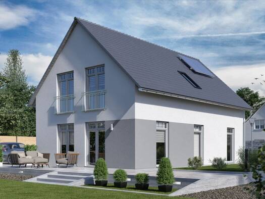 Einfamilienhaus zum Kauf - Erstbezug provisionsfrei 264.830 € 4 Zimmer 142 m² 1.200 m² Grundstück Sünnaer Straße 14 Räsa Unterbreizbach 36414