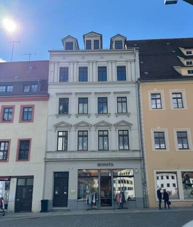 Wohnung zur Miete 292 € 2 Zimmer 36,4 m² 1. Geschoss frei ab sofort Obermarkt 3 Petriviertel Freiberg 09599