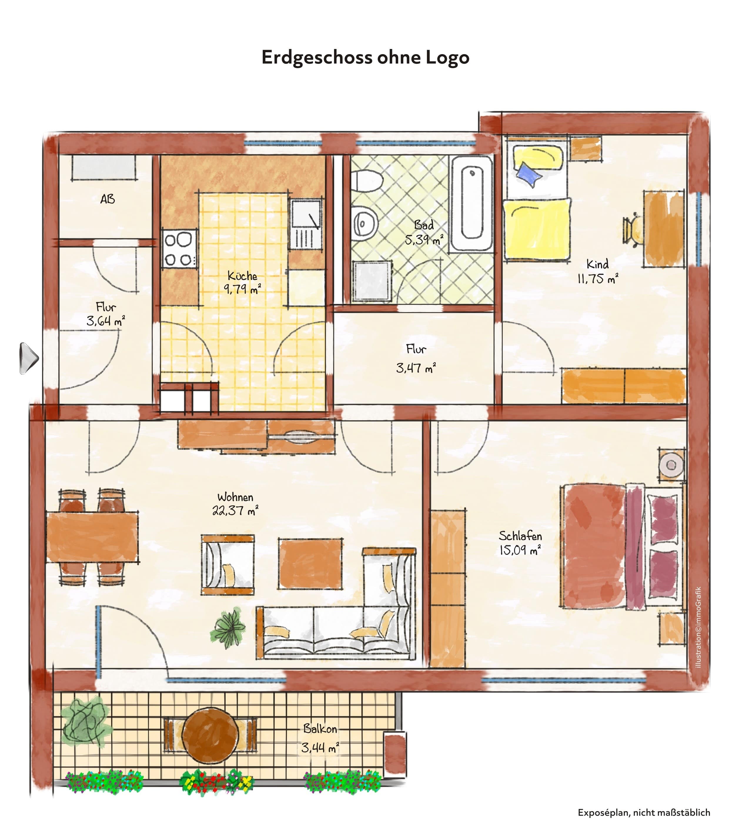 Wohnung zum Kauf 70.000 € 3 Zimmer 75 m²<br/>Wohnfläche Erkersreuth Selb 95100