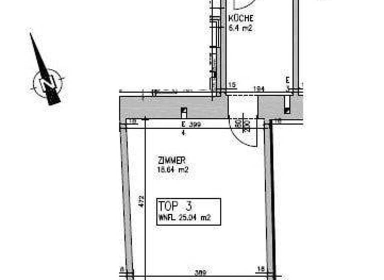 Studio zum Kauf 69.000 € 1 Zimmer 25 m² Wien 1170