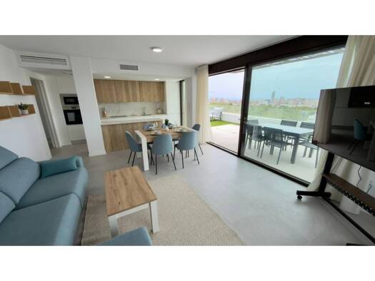 Wohnung zur Miete - Erstbezug 2.100 € 3 Zimmer 140 m² 1. Geschoss Finestrat 03509