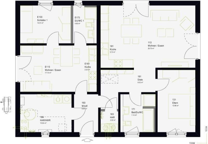 Mehrfamilienhaus zum Kauf 527.309 € 4 Zimmer 113 m²<br/>Wohnfläche 540 m²<br/>Grundstück Eutingen Eutingen im Gäu 72184