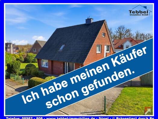 Einfamilienhaus zum Kauf provisionsfrei 285.000 € 6 Zimmer 160 m² 1.008 m² Grundstück Sögel Sögel 49751
