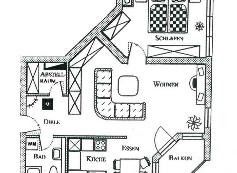 Wohnung zum Kauf 69.000 € 2 Zimmer 66 m² 1. Geschoss Marienthaler Straße 137 Marienthal Zwickau-Marienthal 08060