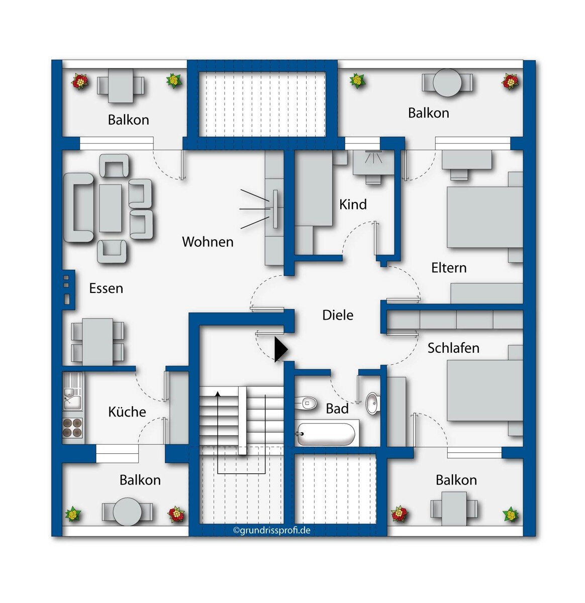 Wohnung zum Kauf 209.000 € 4 Zimmer 95,7 m²<br/>Wohnfläche Boelerheide Hagen 58099