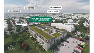 Wohnung zum Kauf provisionsfrei 312.682 € 2 Zimmer 67,2 m² 1. Geschoss Duttlacher Weg 3 Kirrlach Waghäusel 68753