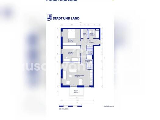 Wohnung zur Miete Tauschwohnung 1.050 € 3 Zimmer 81 m² 3. Geschoss Müggelheim Berlin 12526
