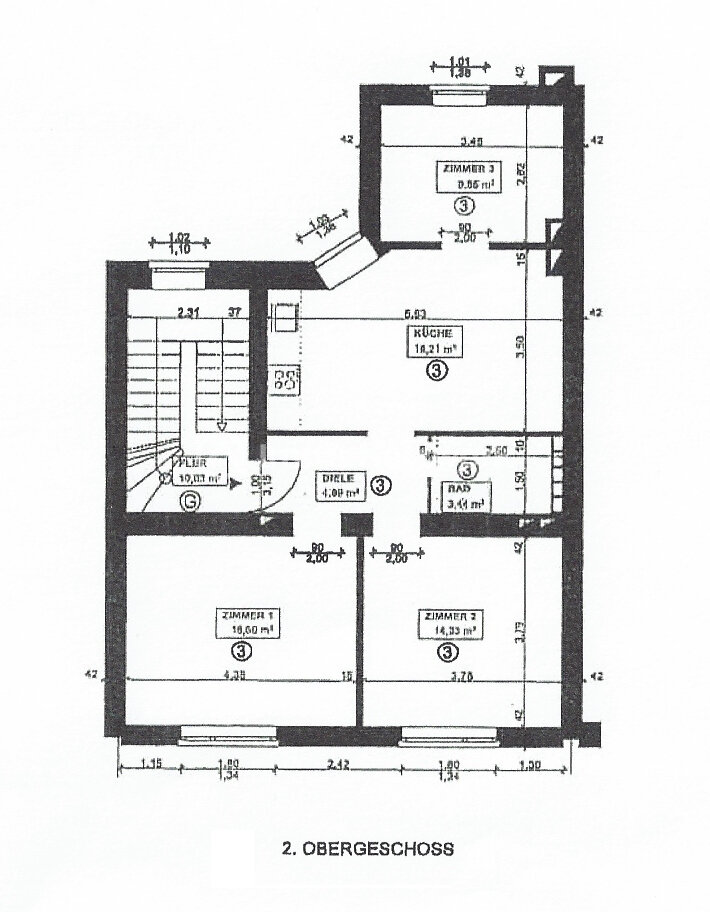 Wohnung zum Kauf 285.000 € 3 Zimmer 67 m²<br/>Wohnfläche 2.<br/>Geschoss Sülz Köln / Sülz 50937