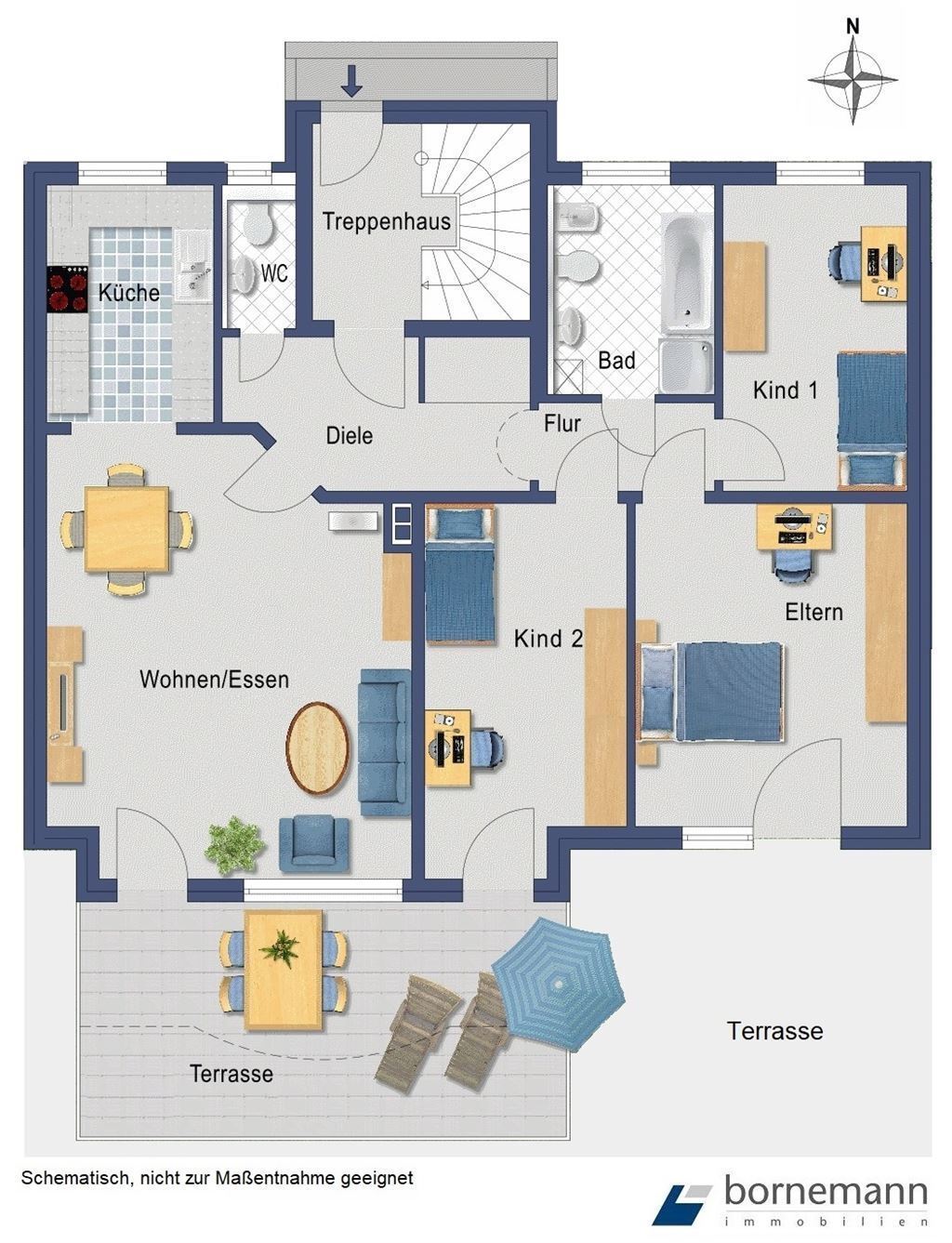 Terrassenwohnung zum Kauf 489.000 € 4 Zimmer 116 m²<br/>Wohnfläche 01.04.2025<br/>Verfügbarkeit Wolkersdorf Schwabach 91126