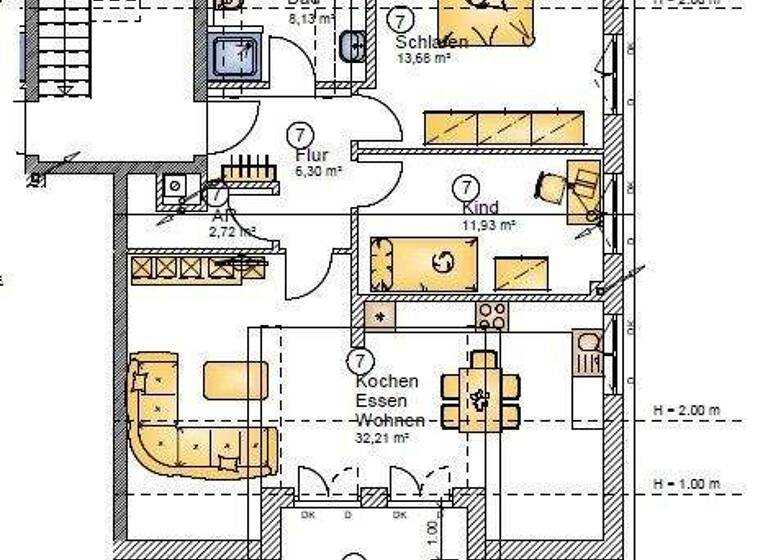 Wohnung zur Miete - Erstbezug 1.100 € 3 Zimmer 81 m² 2. Geschoss frei ab 01.05.2026 Peutenhausen Gachenbach / Peutenhausen 86565