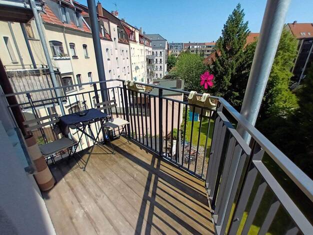 Wohnung zur Miete 595 € 2 Zimmer 46 m² 3. Geschoss frei ab 01.08.2026 Gärtnerstraße Gärten h d Veste Nürnberg 90408