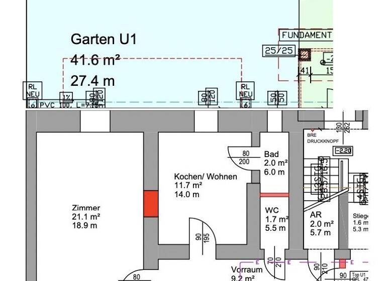 Wohnung zum Kauf - Erstbezug 2 Zimmer 47,7 m² Eggenberg Graz,04.Bez.:Lend 8020