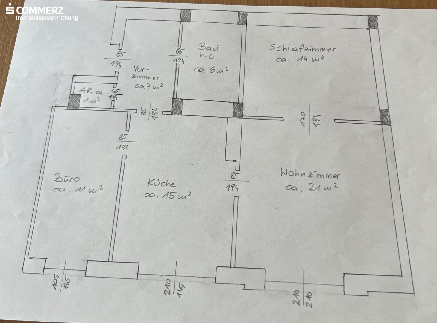 Wohnung zur Miete 508 € 3 Zimmer 75 m²<br/>Wohnfläche Wiener Neustadt 2700