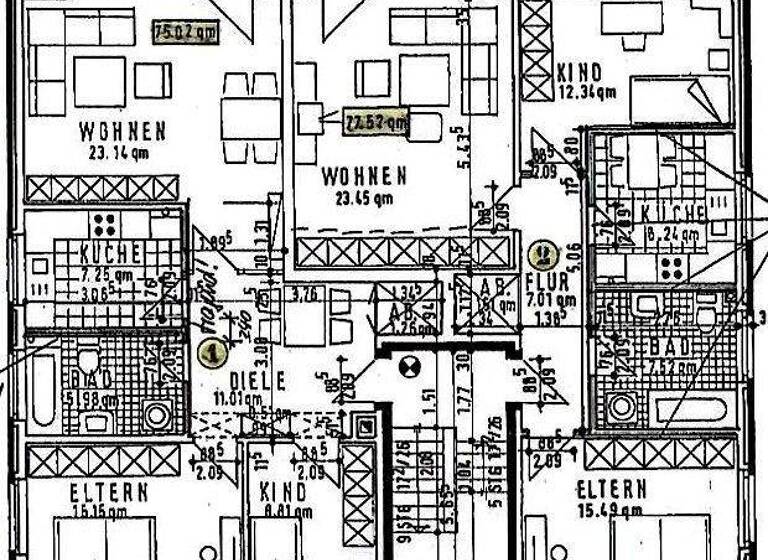 Mehrfamilienhaus zum Kauf als Kapitalanlage geeignet 800.000 € 10 Zimmer 278 m² 750 m² Grundstück Ostlandstraße 8 Ohmstede Oldenburg 26125