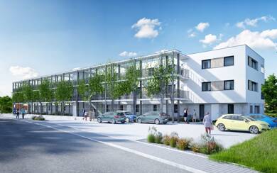 Terrassenwohnung zum Kauf - Neubau provisionsfrei als Kapitalanlage geeignet 552.220 € 3 Zimmer 93 m² Günzburg Günzburg 89312