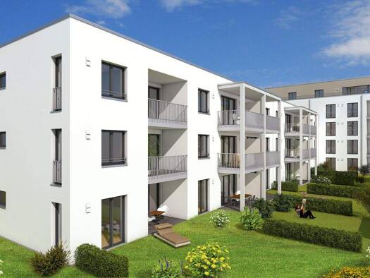 Wohnung zur Miete 672 € 3 Zimmer 74,6 m² 1. Geschoss Carl-von-Ossietzky-Straße 7 Herzo Base Herzogenaurach 91074
