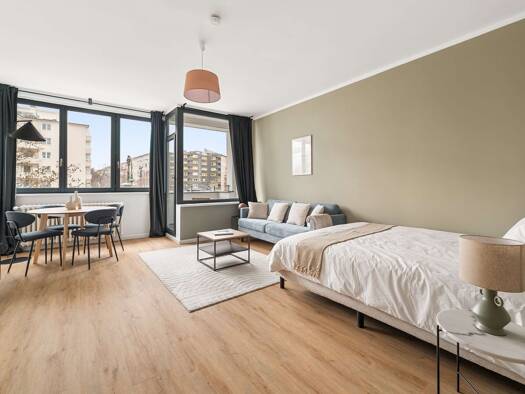 Wohnung zur Miete 999 € 1 Zimmer 33 m² 2. Geschoss Yorckstraße 14 Kreuzberg Friedrichshain-Kreuzberg 10965