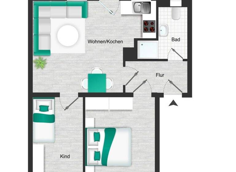 Sonstiges zum Kauf als Kapitalanlage geeignet 120.000 € 2,5 Zimmer 43,9 m² Markkleeberg 04416