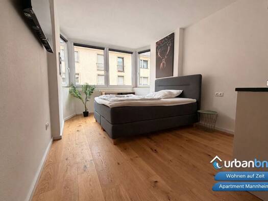 Studio zur Miete auf Zeit 1.099 € 1 Zimmer 22 m² frei ab 01.09.2026 L 12 0 Quadrate Mannheim 68161